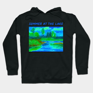 Summer at the lake Hoodie